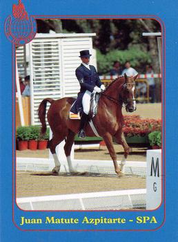 1995 Star Cards Riders of the World #56 Juan Matute Azpitarte Front